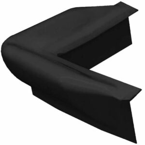 Image 1: Dock Edge Dock Bumper Corner Dock Guard - Black