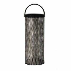Image 1: GROCO BS-5 Stainless Steel Basket - 2.6" x 9.4"