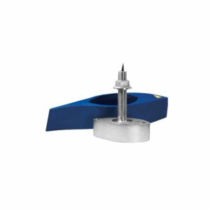 Image 1: Furuno 556TID-HDD SS260 Stainless Steel Thru-Hull Transducer w/Temp and Fairing Block - 10 Pin