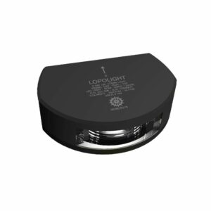 Image 1: Lopolight Series 301-006 - Stern Light - 2NM - Vertical Mount - White - Black Housing 