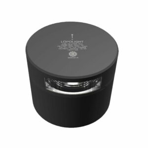 Image 1: Lopolight Series 301-105 - Stern Light - 3NM - Horizontal Mount - White - Black Housing