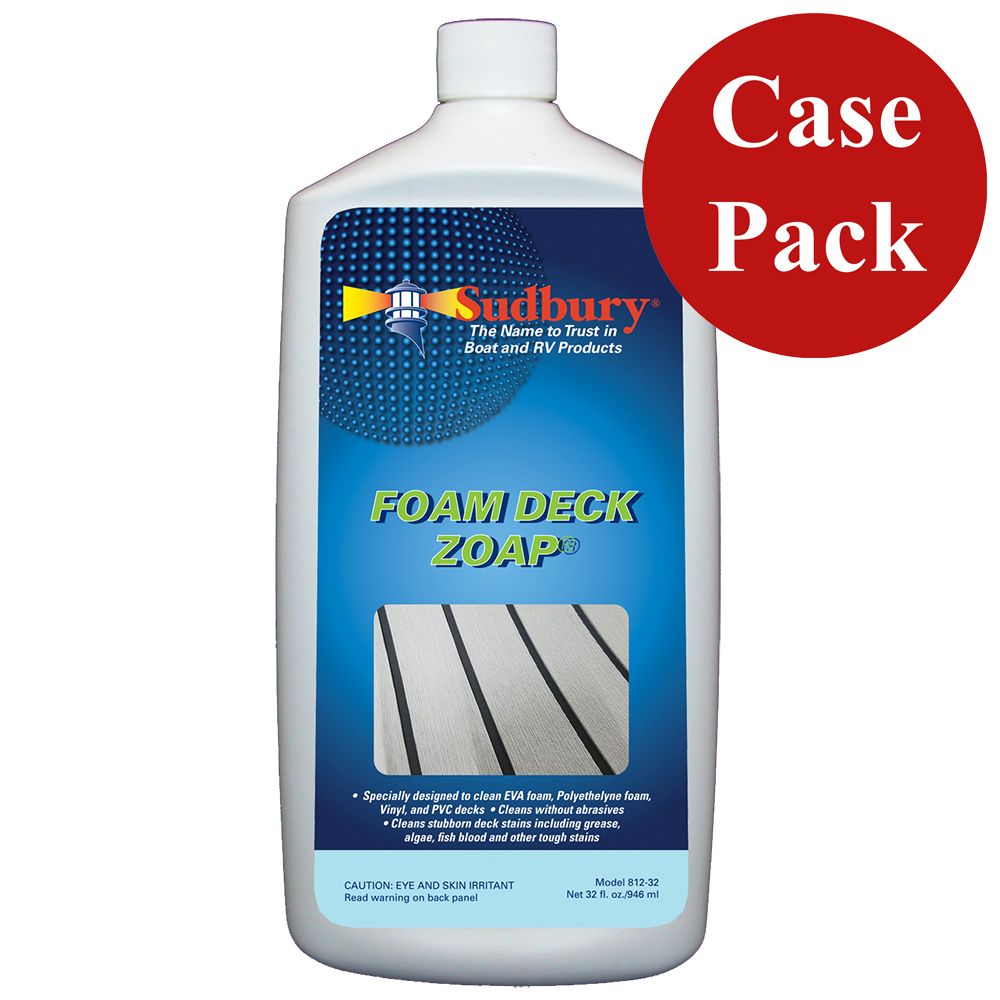 Image 1: Sudbury Foam Deck Zoap® Cleaner - 32oz *Case of 6*