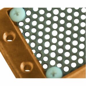 Image 1: GROCO 93-1250-01 Stainless Steel Replacement Screen f/APHS-1250 - Size 1 (.077") Perforation Diameter