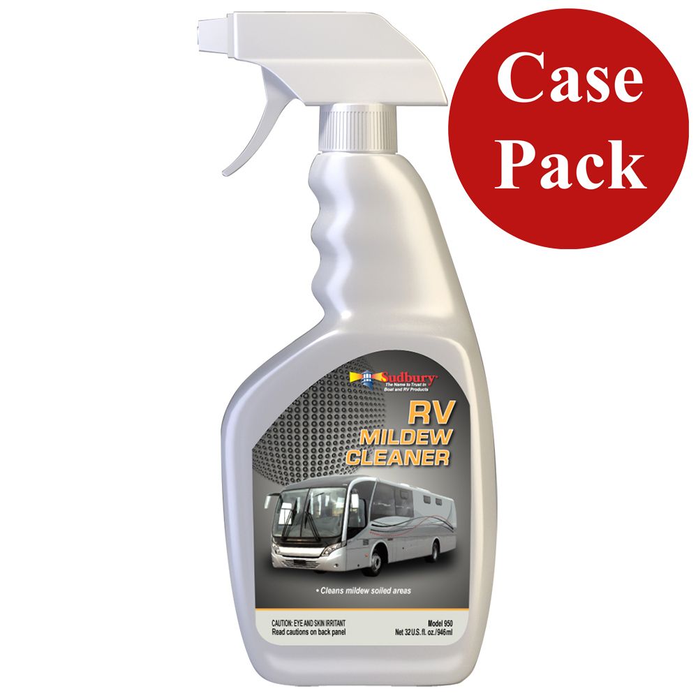 Image 1: Sudbury RV Mildew Cleaner Spray - 32oz *Case of 6*