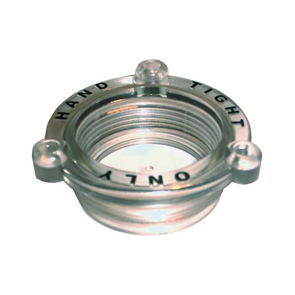 Image 1: GROCO Non-Metallic Strainer Cap Fits ARG-1500 & Larger
