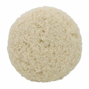 Image 1: Presta White Double-Sided Screw On Pad - 9"