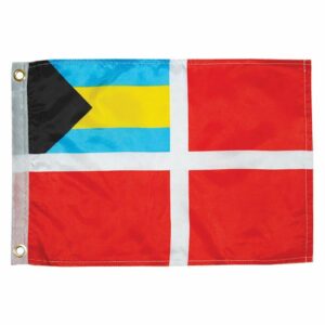 Image 1: Taylor Made Bahamas Courtesy Flag 12" x 18"