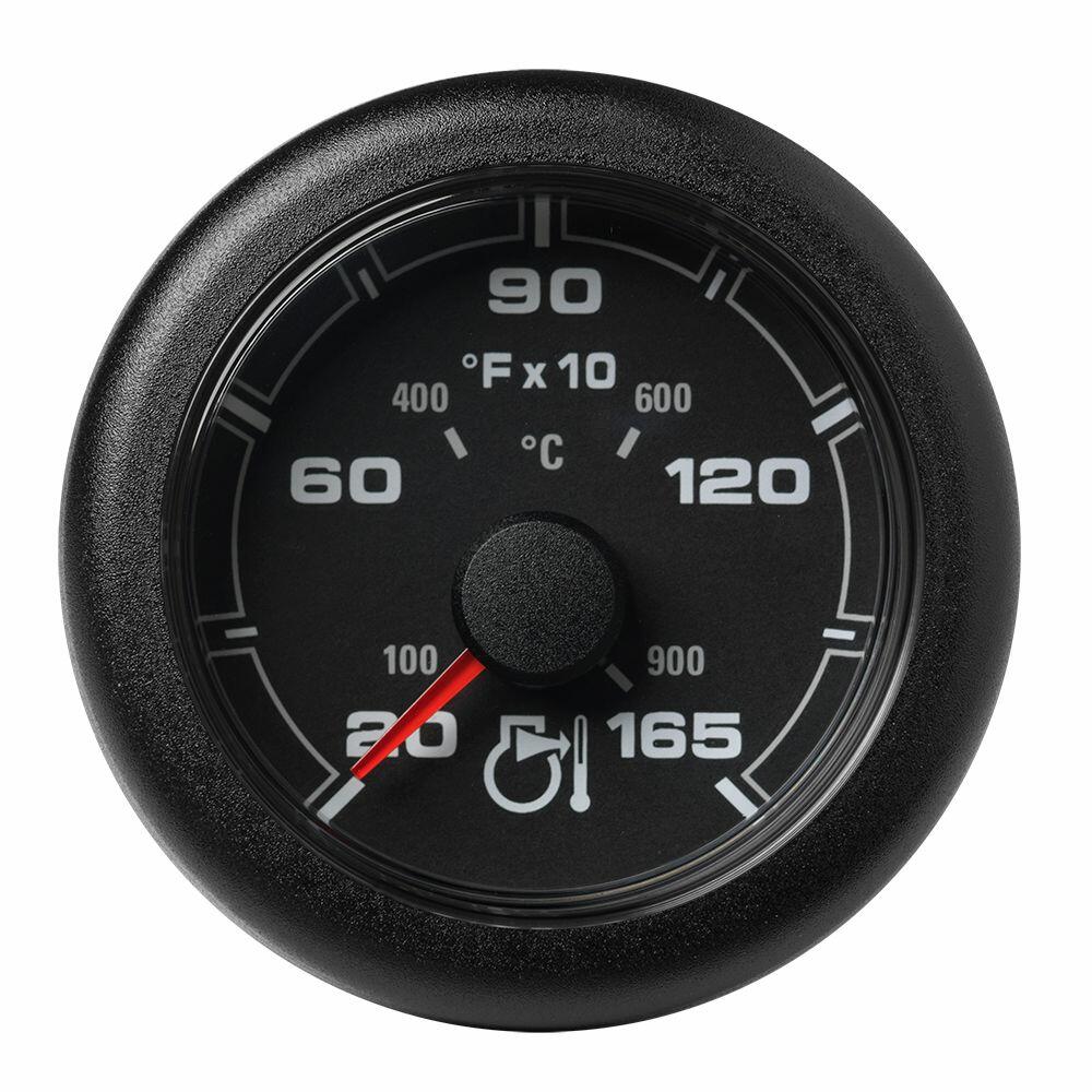 Image 1: Veratron 52MM (2-1/16") OceanLink Pyrometer Gauge (1650&deg; F/900&deg; C) - Black Dial & Bezel