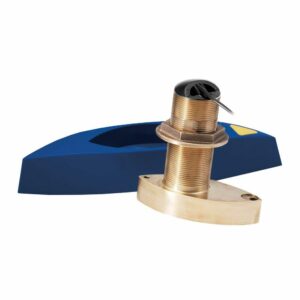 Image 1: Furuno B785M Bronze Thru-Hull Chirp Transducer w/High Speed Fairing Block