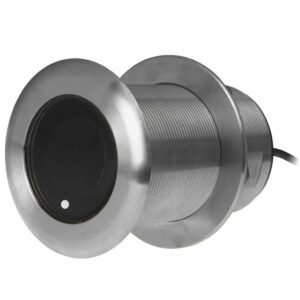 Image 1: Furuno SS75M Stainless Steel Thru-Hull Chirp Transducer - 20° Tilt - Med Frequency