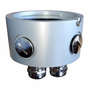 Image 1: Lopolight Aluminum Mounting Base - Silver Housing