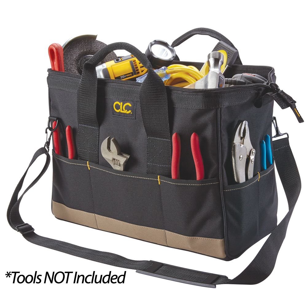 Image 1: CLC 1165 BigMouth™ Tool Tote Bag - 16"