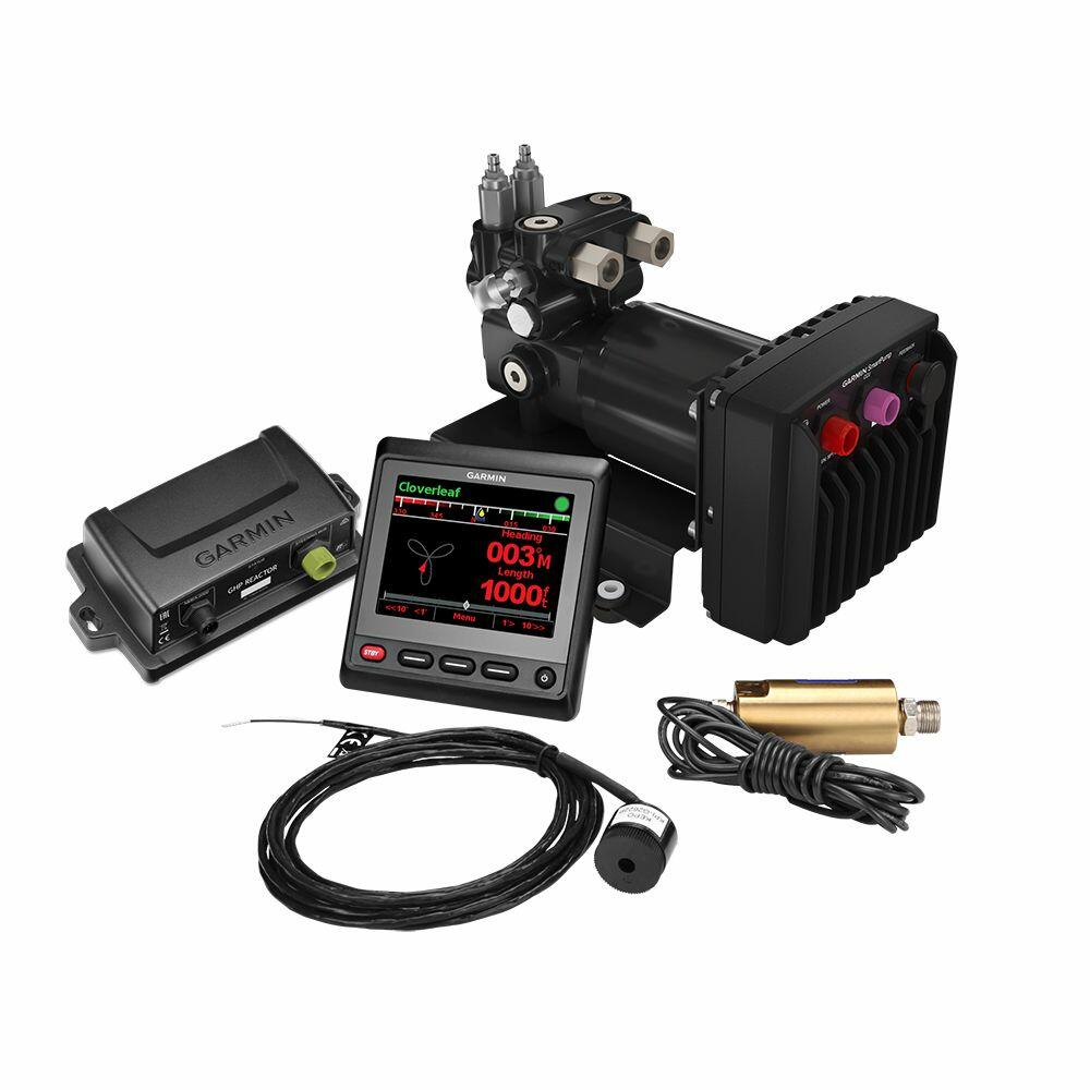 Image 1: Garmin Reactor™ 40 Hydraulic Autopilot w/SmartPump v2 & GHC™ 20 Display