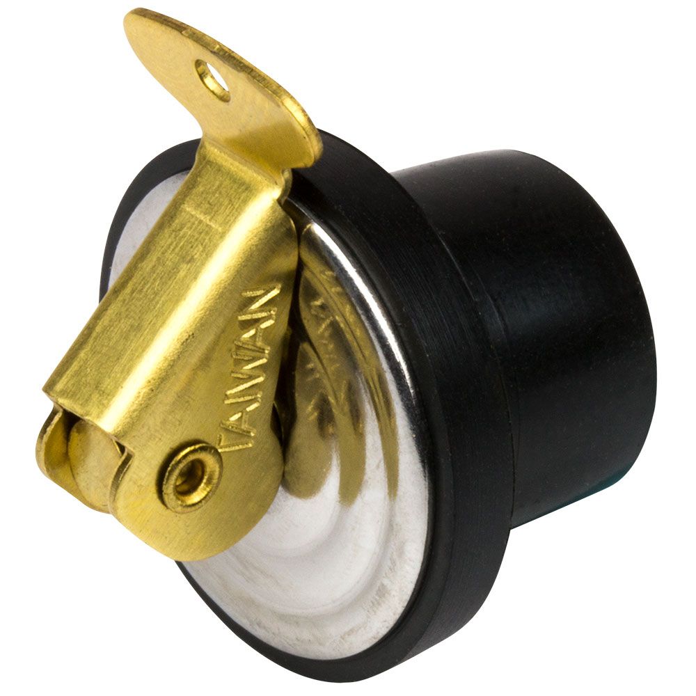 Image 1: Sea-Dog Brass Baitwell Plug - 3/4"