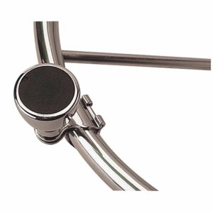 Image 1: Sea-Dog SS Maneuvering Knob w/Black Nylon Insert