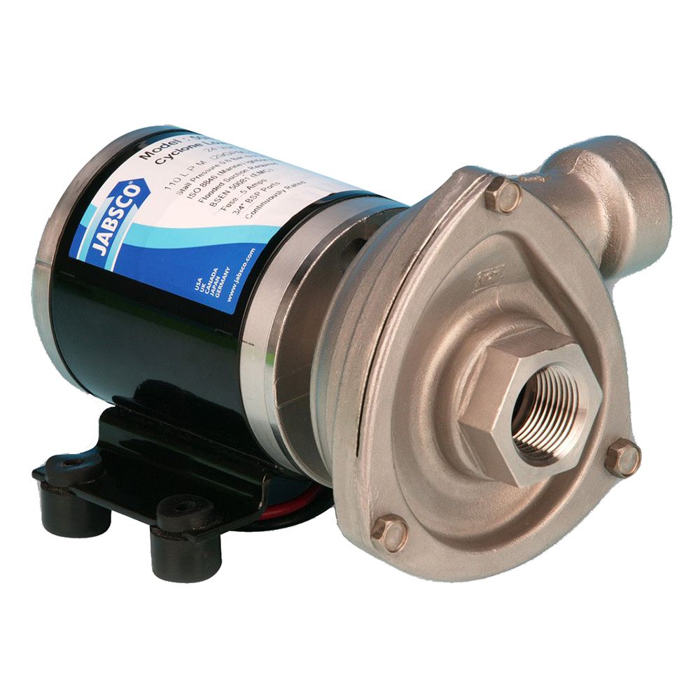 Image 1: Jabsco Low Pressure Cyclone Centrifugal Pump - 24V
