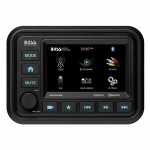 Image 1: Boss Audio MGV550B Marine Stereo w/AM/FM/BT/Rear Camera