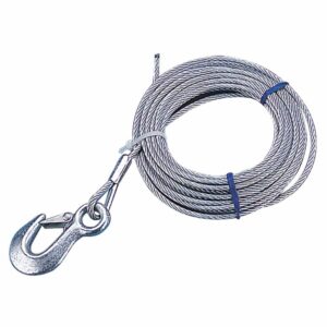 Image 1: Sea-Dog Galvanized Winch Cable - 3/16" x 20'