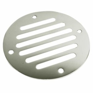 Image 1: Sea-Dog Stainless Steel Drain Cover - 3-1/4"