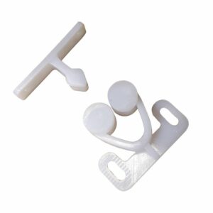 Image 1: Sea-Dog Twin Roller Door Catch - White