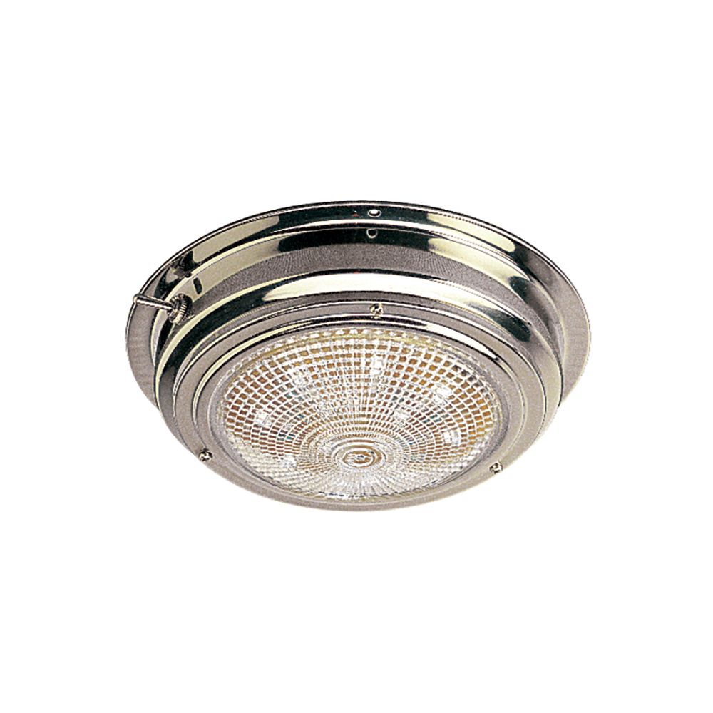 Image 1: Sea-Dog Stainless Steel LED Dome Light - 4" Lens