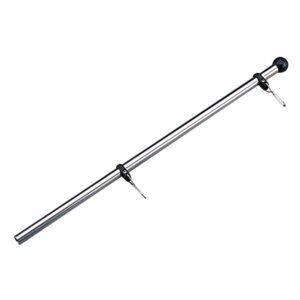Image 1: Sea-Dog Stainless Steel Replacement Flag Pole - 1/2"x30"
