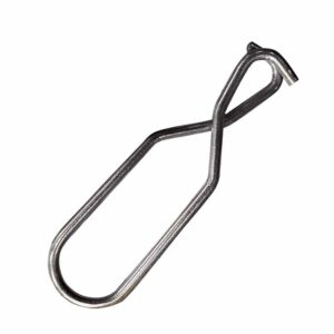 Image 1: Sea-Dog Stainless Steel Eye Mount Flagpole Pennant Clips - Set of 4