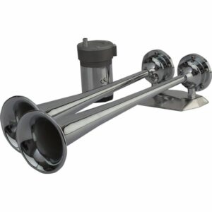 Image 1: Sea-Dog MaxBlast Air Horn - Dual Trumpet