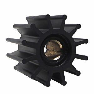 Image 1: Albin Group Premium Impeller Kit 82.4 x 20 x 73.4mm - 12 Blade - Key Insert