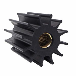 Image 1: Albin Group Premium Impeller Kit 95 x 24 x 101.5mm - 12 Blade - Spline Insert