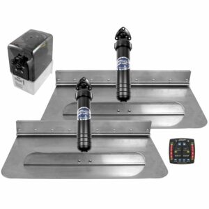 Image 1: Bennett 189ATP 18 x 9 Hydraulic Trim Tabs w/ATP