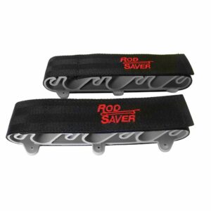 Image 1: Rod Saver Side Mount 6 Rod Holder