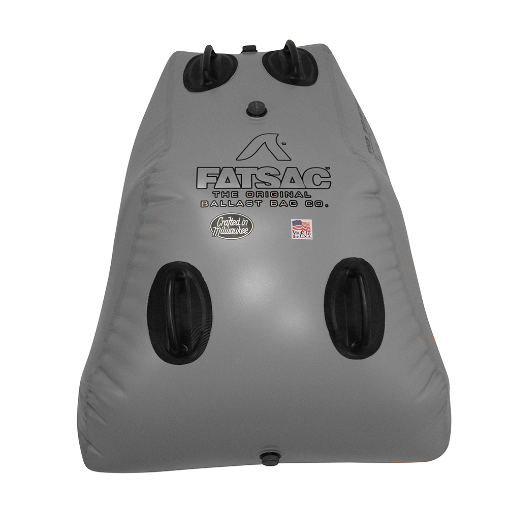 Image 2: FATSAC Yamaha Jet Boat Custom 19' - 650 Pound Ballast Bag - Grey