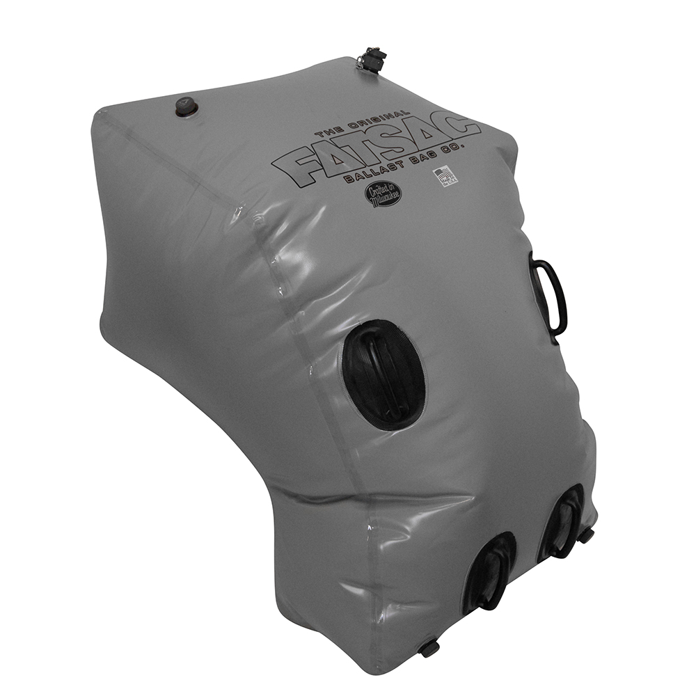Image 2: FATSAC Yamaha Jet Boat Custom 21' - 725 Pound Ballast Bag - Grey