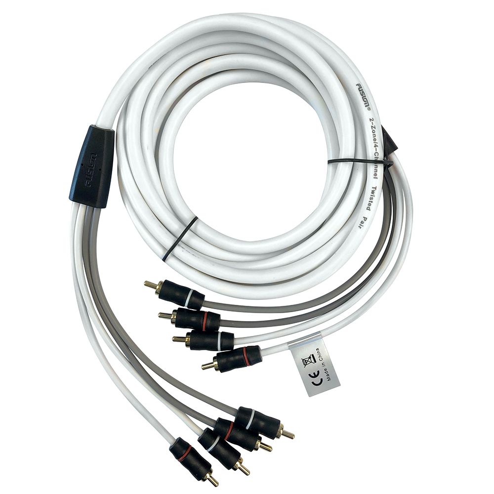 Image 1: Fusion RCA Cable - 4 Channel - 6'