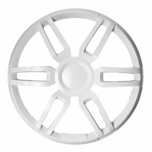 Image 1: Fusion XS-X10SPW 10" Sports Grill Cover - White f/ XS Series Subwoofer