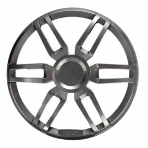 Image 1: Fusion XS-X10SPG 10" Sports Grill Cover - Grey f/ XS Series Subwoofer