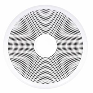 Image 1: Fusion XS-X10CW 10" Classic Grill Cover - White f/ XS Series Subwoofer