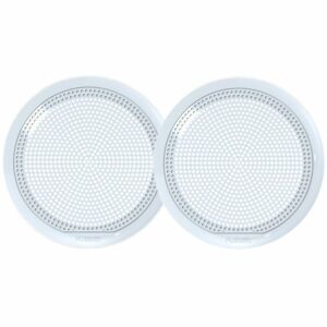 Image 1: Fusion EL-X651W 6.5" Classic Grill Covers - White f/ EL Series Speakers