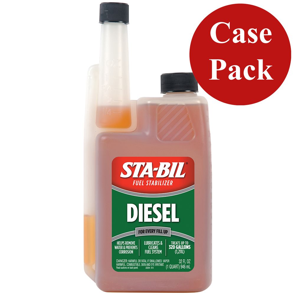Image 1: STA-BIL Diesel Formula Fuel Stabilizer & Performance Improver - 32oz *Case of 4*