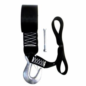Image 1: Rod Saver PWC Winch Strap Replacement w/Soft Hook - 12'