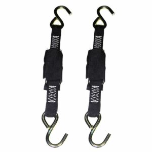 Image 1: Rod Saver Deluxe Trailer Tie-Down - 1" x 3' - Pair