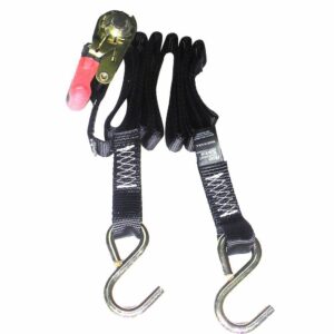 Image 1: Rod Saver Ratchet Gunwale Tie-Down - 1" x 10'