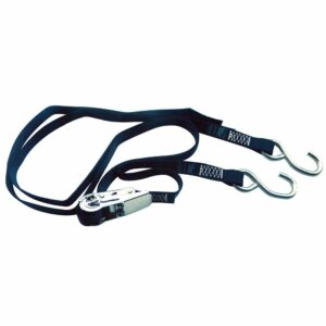 Image 1: Rod Saver Stainless Steel Ratchet Gunwale Tie-Down - 1" x 16'