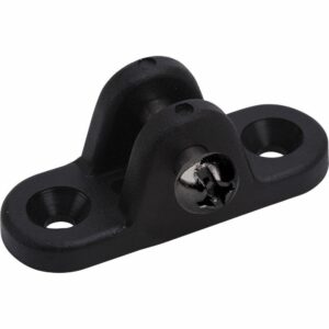 Image 1: Sea-Dog Nylon Small Deck Hinge - Black