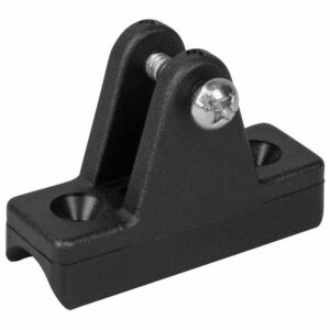 Image 1: Sea-Dog Nylon Concave Deck Hinge - Black