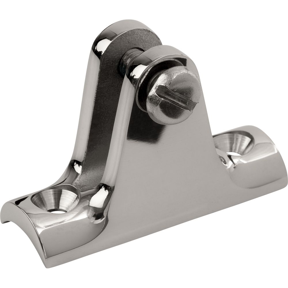 Image 1: Sea-Dog Stainless Steel 90° Concave Base Deck Hinge