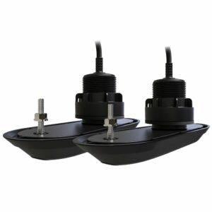 Image 1: Raymarine RV-320 Plastic Thru-Hull Transducer Pack w/20° Deadrise Compensation