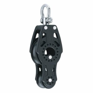 Image 1: Harken 40mm Carbo Air Fiddle Block w/Swivel