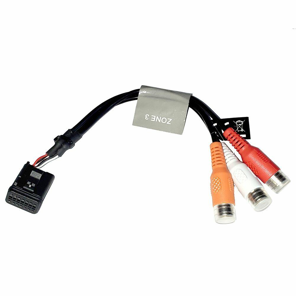 Image 1: Fusion Wire Harness Zone 3 f/MS-RA670 Stereo (E Port-RCA)
